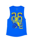 Royal Blue Flowy Tank
