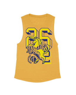 Golden Flowy Tank / XS