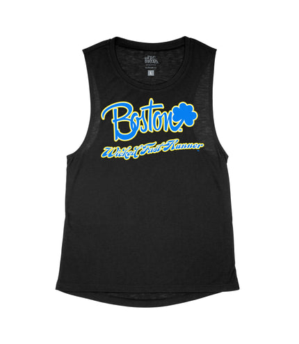 Boston Wicked Fast Runner in Blue and Yellow