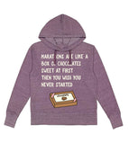 Plum Heather Hoodie