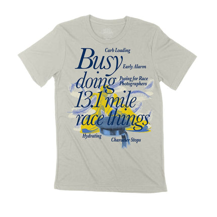 Busy doing 13.1 mile Race things