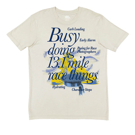 Busy doing 13.1 mile Race things