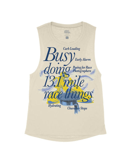 Busy doing 13.1 mile Race things