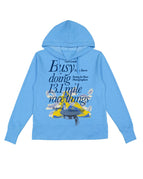 Blue Heather Hoodie