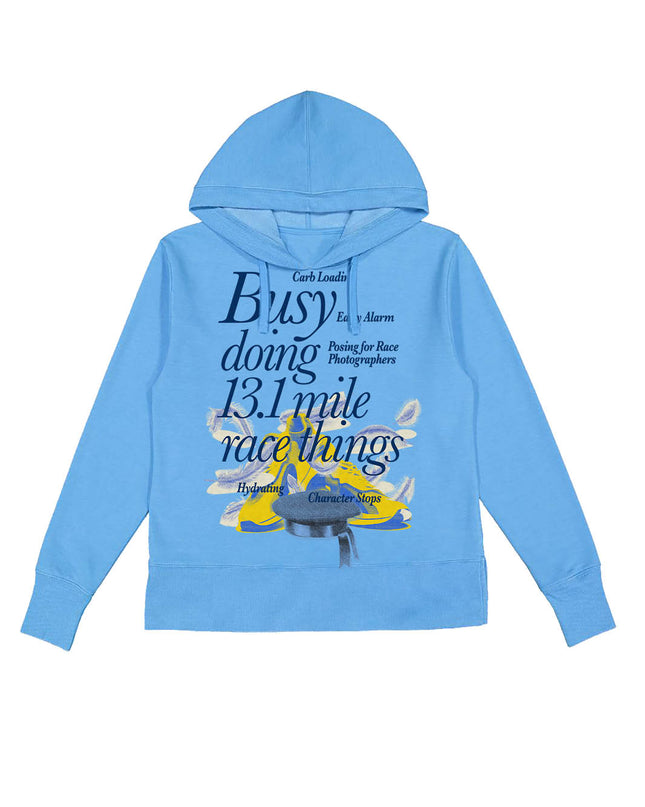 Busy doing 13.1 mile Race things