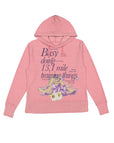 Pink Heather Hoodie
