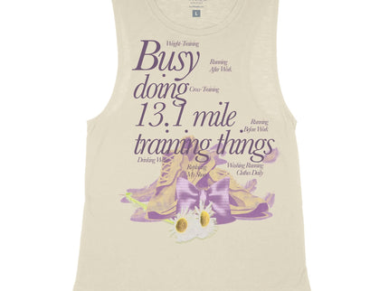 Busy doing 13.1 mile training things (Bow and Daisies)