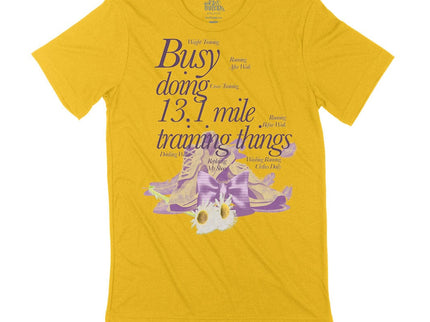 Busy doing 13.1 mile training things (Bow and Daisies)