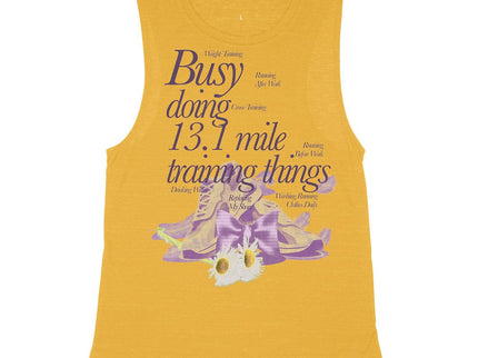 Busy doing 13.1 mile training things (Bow and Daisies)