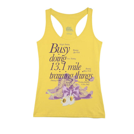 Busy doing 13.1 mile training things (Bow and Daisies)