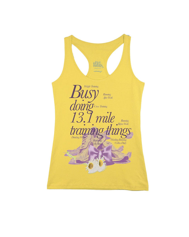 Busy doing 13.1 mile training things (Bow and Daisies)