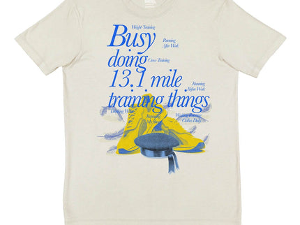 Busy doing 13.1 mile training things