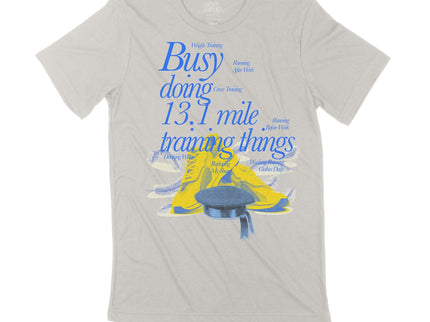 Busy doing 13.1 mile training things