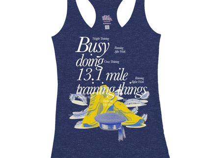 Busy doing 13.1 mile training things