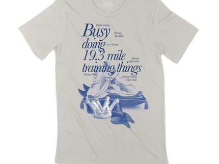 Busy doing 19.3 mile training things (crown)