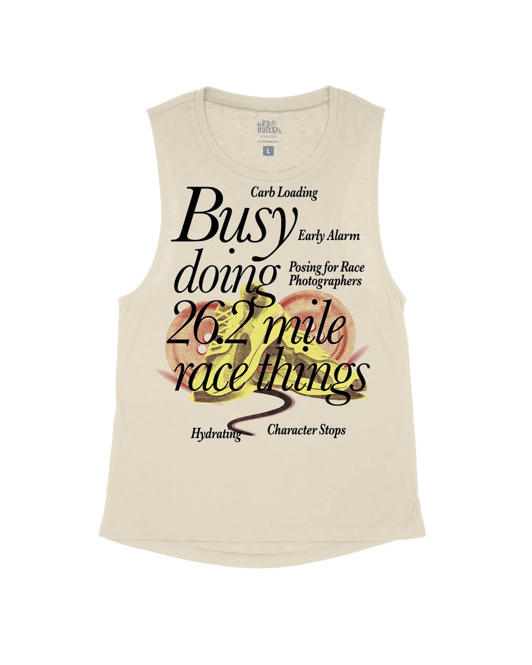 Busy doing 26.2 mile Race things