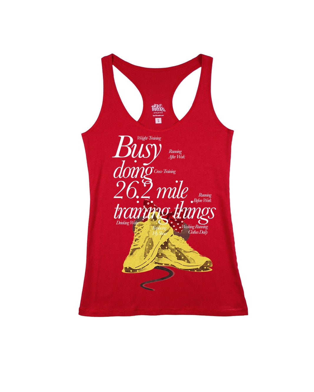 Busy doing 26.2 mile training things (Polka Dots)