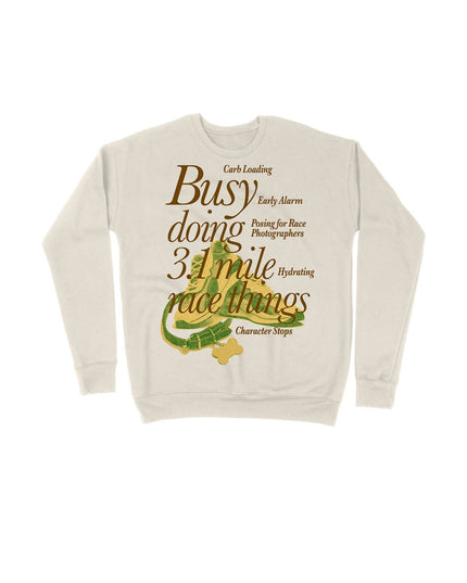 Busy doing 3.1 mile Race things