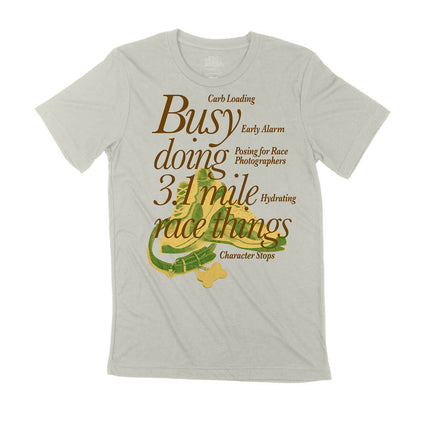 Busy doing 3.1 mile Race things