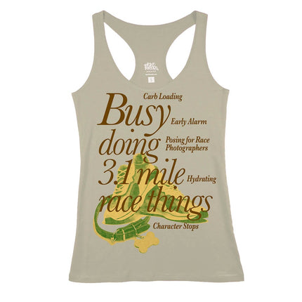 Busy doing 3.1 mile Race things