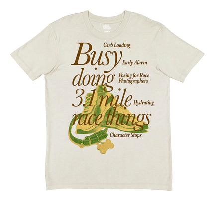 Busy doing 3.1 mile Race things