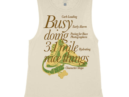 Busy doing 3.1 mile Race things