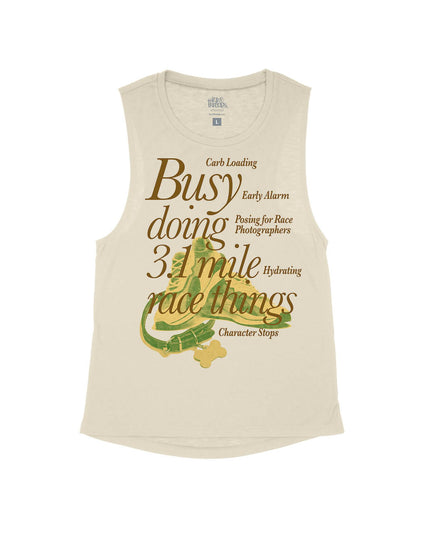 Busy doing 3.1 mile Race things