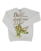 Silver Oversized Sweater