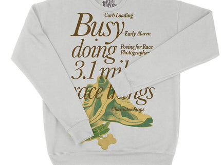 Busy doing 3.1 mile Race things