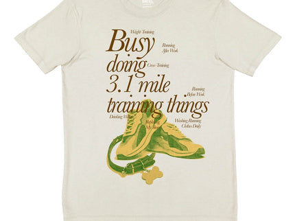 Busy doing 3.1 mile training things