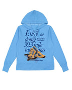 Blue Heather Hoodie
