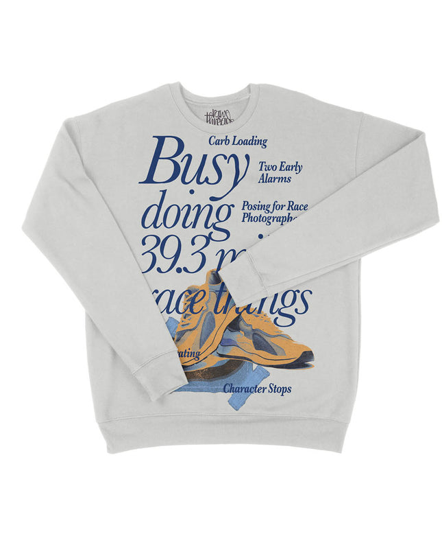 Busy doing 39.3 mile Race things