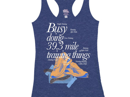 Busy doing 39.3 mile training things