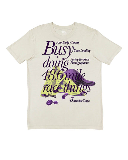 Busy doing 48.6 mile Race things