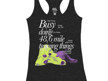 Busy doing 48.6 mile training things