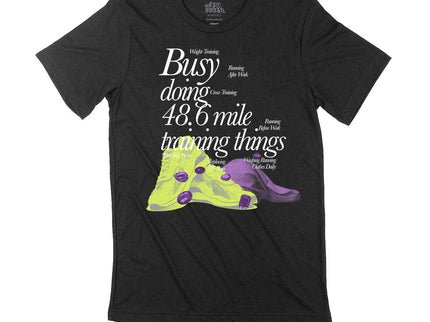 Busy doing 48.6 mile training things