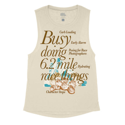 Busy doing 6.2 mile Race things