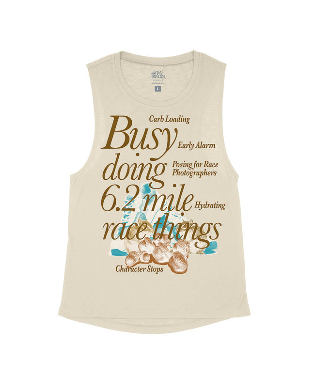 Busy doing 6.2 mile Race things