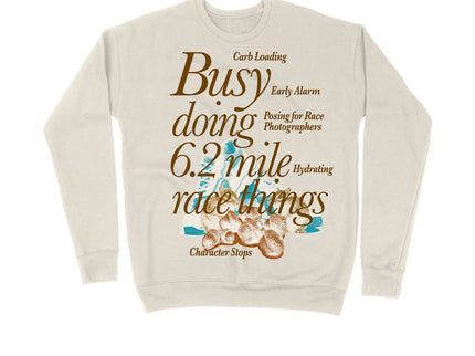 Busy doing 6.2 mile Race things