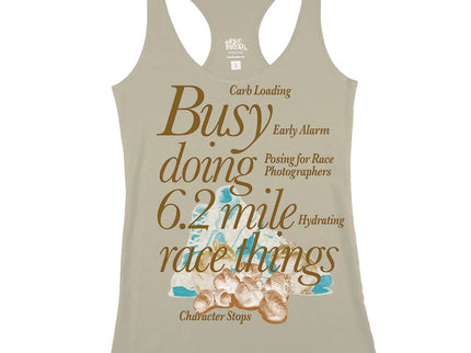 Busy doing 6.2 mile Race things