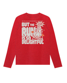 Red Heather Long Sleeve / XS