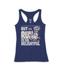 Heather Navy Racerback