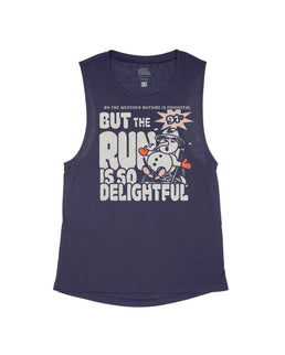 Midnight Flowy Tank / S