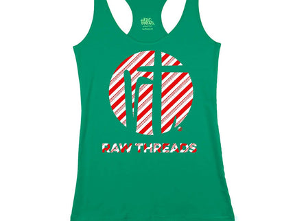 Candy Cane Raw Threads Logo