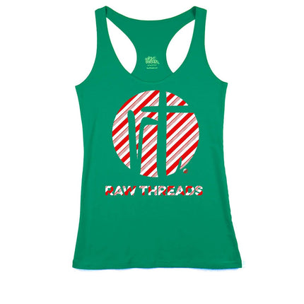 Candy Cane Raw Threads Logo