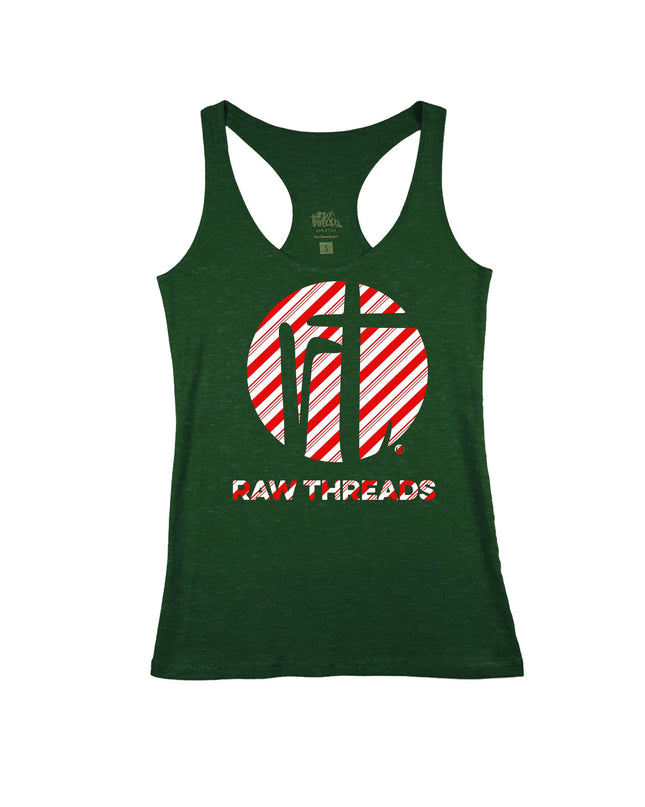 Candy Cane Raw Threads Logo