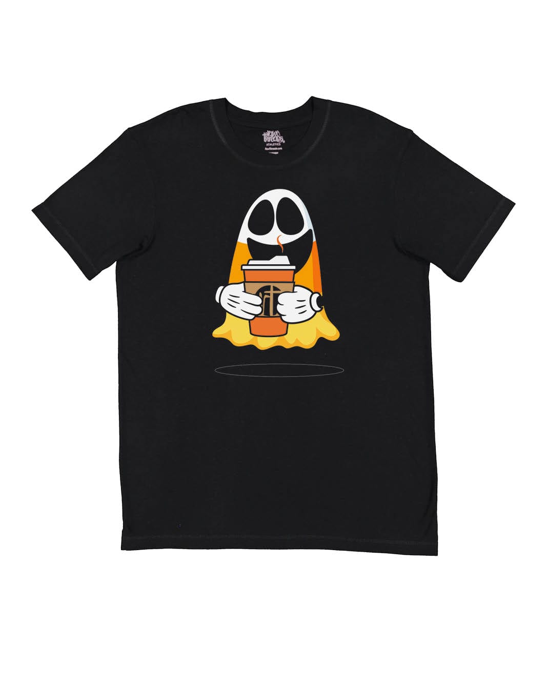 Candy Corn Ghost loves Coffee