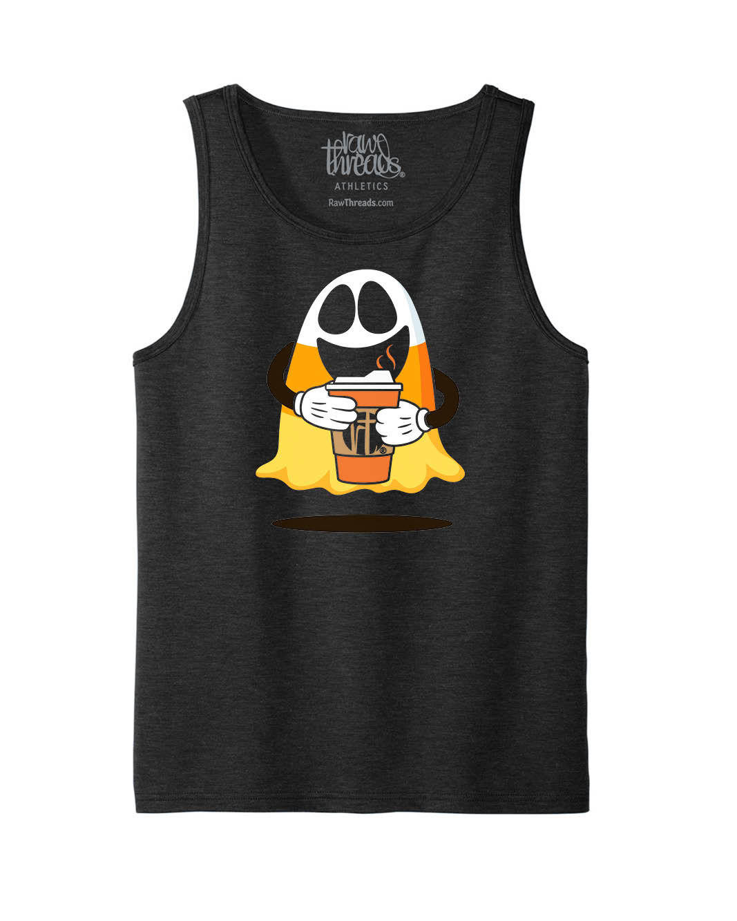 Candy Corn Ghost loves Coffee