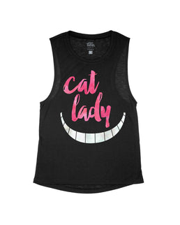 Black Flowy Tank / XS