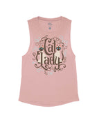 Vintage Pink Flowy Tank